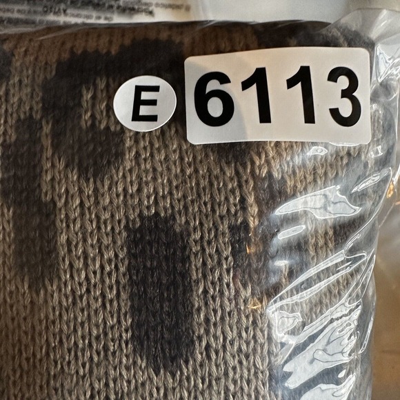 Chicos Leopard Cardigan Sweater Womens 0 SMALL Wool Brown Long Sleeve Long Line - Picture 14 of 14